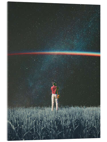 Acrylic print Saw the Light
