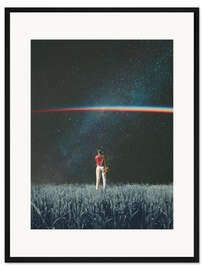 Gerahmter Kunstdruck Sah das Licht