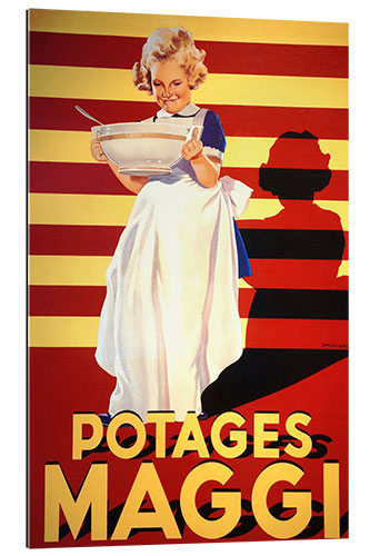 Galleritryk Maggi soups, advertising poster (French)