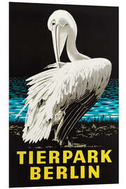 Foam board print Tierpark Berlin (German)