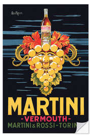 Wall sticker Martini Advertising Poster I