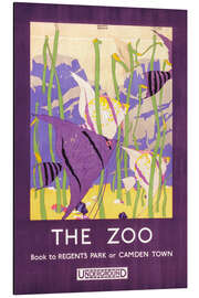 Magnettafel Der Zoo (englisch)