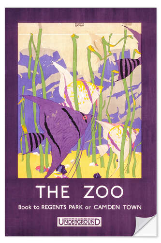 Selvklæbende plakat The zoo