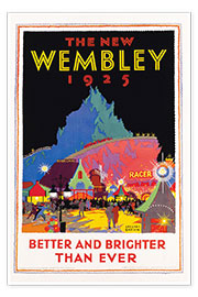 Wandbild  Das neue Wembley 1925 (englisch) - Gregory Brown