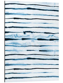 Magnettafel Elektrische Farbstreifen, hellblau