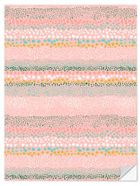 Wall sticker Small structured dots