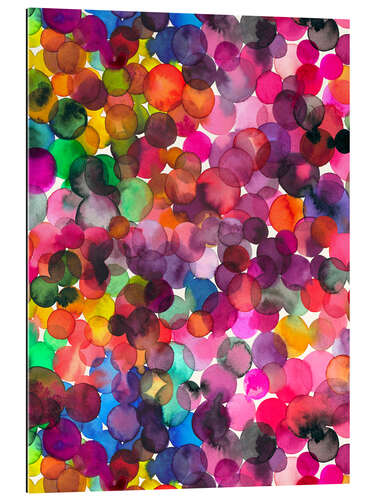 Gallery print Colorful watercolor dots