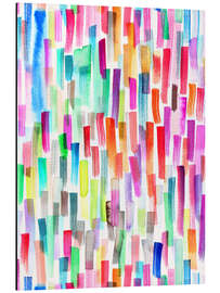 Magnettafel Bunte Pinselstriche