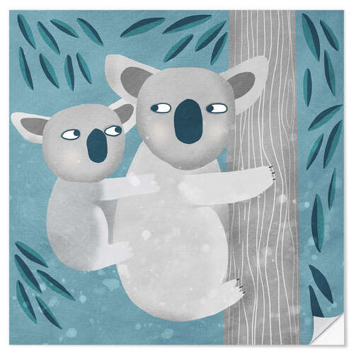 Wandsticker Koalas