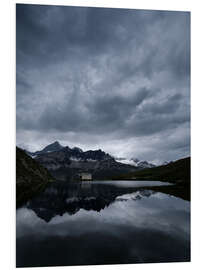 Tableau en PVC Lac Noir du canton du Valais, Suisse