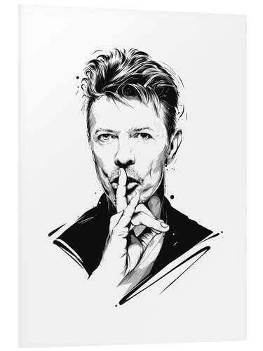 Foam board print David Bowie