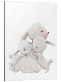 Magnettafel Kuschelhasen