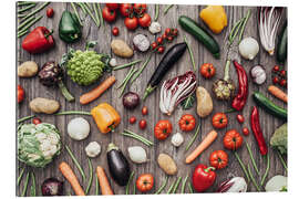 Gallery print Today&#039;s Menu: Vegetables