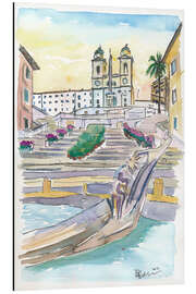 Magnettafel Piazza di Spagna, Rom