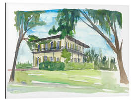 Magnettafel Hemingway-Haus, Key West, Florida