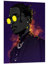 Foam board print ASAP Rocky