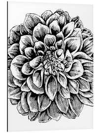 Magnettafel Vintage Flower