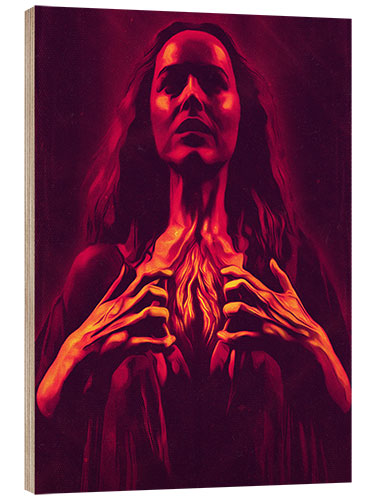 Wood print Suspiria