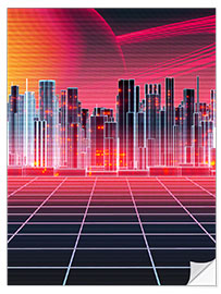 Sisustustarra Digital Cityscape III