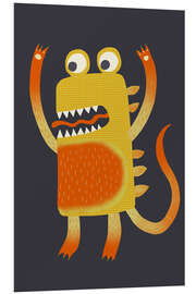 Foam board print Monster Stanley