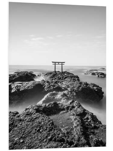 Bilde på skumplate Japanese Torii in Oarai