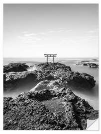 Naklejka na ścianę Japanese Torii in Oarai