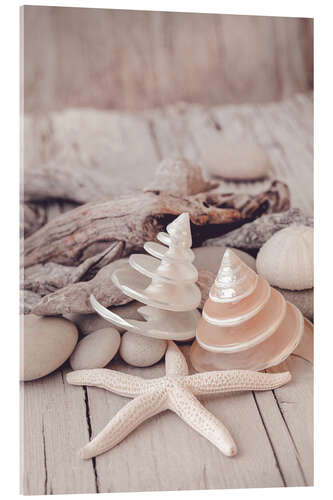 Acrylic print Beach memories
