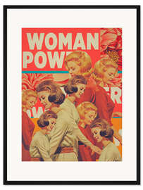 Gerahmter Kunstdruck Woman Power