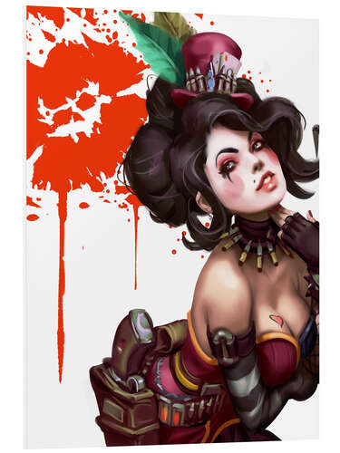 Foam board print Moxxi