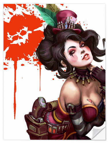 Sticker mural Moxxi