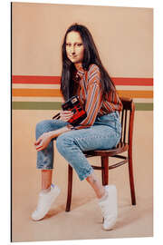 Magnettafel Retro-Mona