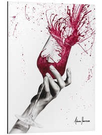 Magnettafel Rotwein schwenken