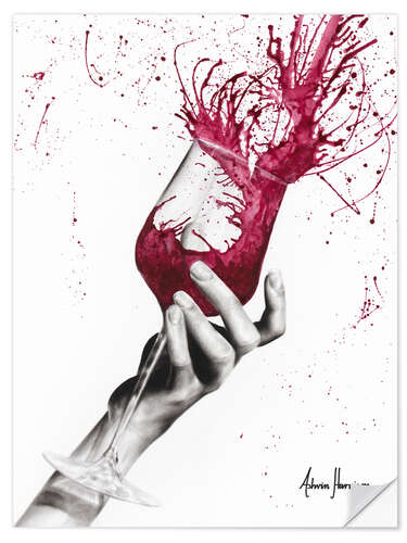 Wall sticker Wine Twirl