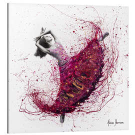 Magnettafel Nachttanz in Magenta