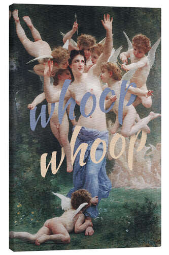 Canvas-taulu Whoop whoop