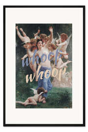 Gerahmter Kunstdruck Whoop whoop