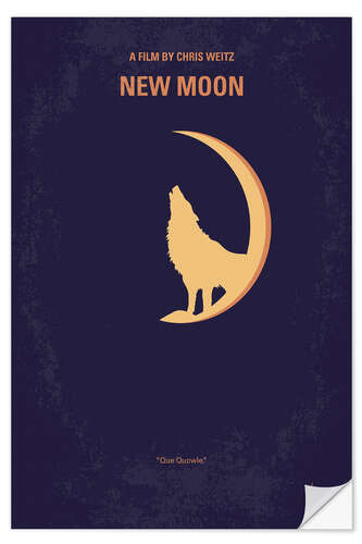 Selvklebende plakat Twilight - New Moon