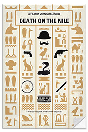 Selvklæbende plakat Death on the Nile