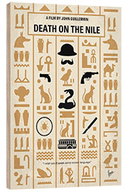 Wood print Death on the Nile