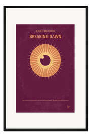 Gerahmter Kunstdruck Biss zum Ende der Nacht 1 (englisch)