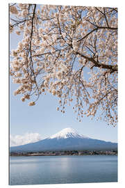 Gallery print Mount Fuji behind Lake Kawaguchiko III