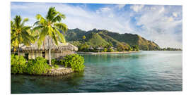 Bilde på skumplate Moorea Island, French Polynesia