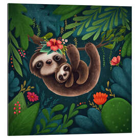 Gallery print Cute sloths