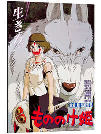 Magnettafel Prinzessin Mononoke (japanisch) - Vintage Entertainment Collection