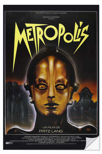 Självhäftande poster Metropolis III