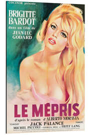 Magnettafel Die Verachtung (französisch)