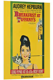 Foam board print Breakfast at Tiffany's