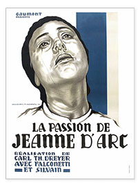 Poster Die Passion der Jungfrau von Orléans (französisch)