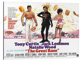 Magnettafel Das große Rennen rund um die Welt (englisch)