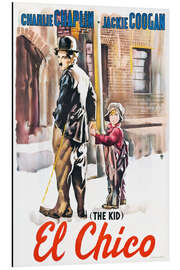 Magnettafel Der Vagabund und das Kind (spanisch)